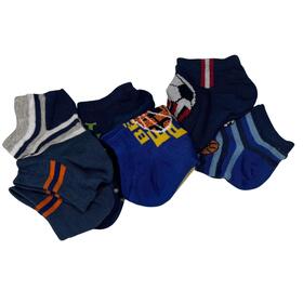 CALZINO FANTASMINO BAMBINO FILO DI SCOZIA SCOPRI TIPPETE - 3 PAIA&nbsp; 